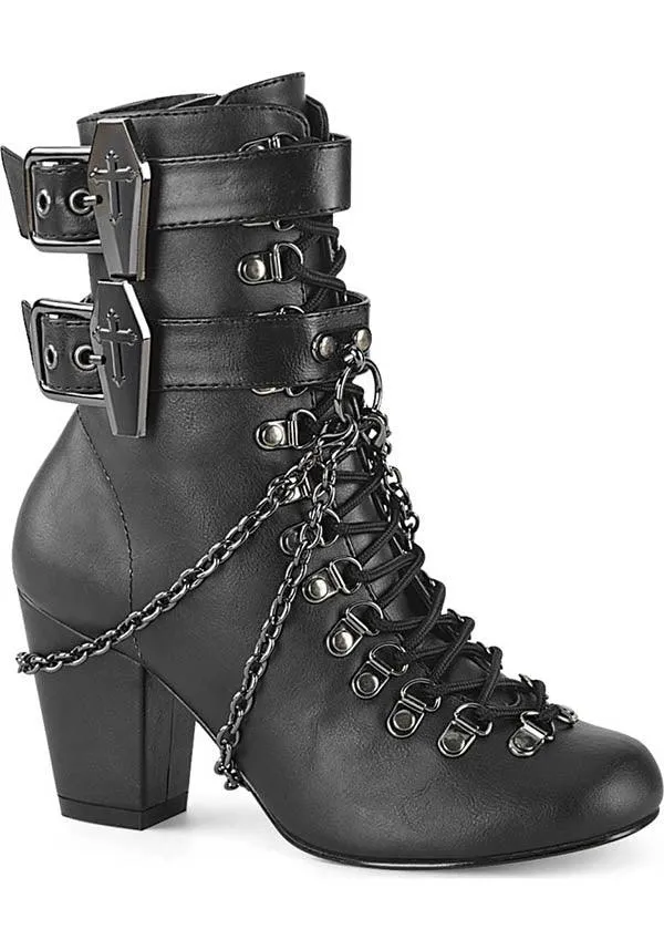 VIVIKA-128 [Black] | BOOTS [PREORDER]